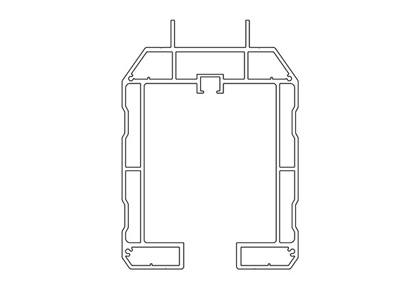 鋁型材定制開(kāi)模懸浮門(mén)鋁型材-工業(yè)鋁型材3